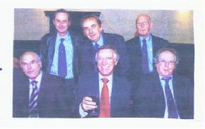David Mutton, Will Nicol, Ken Morris, Bob Cook, John Fivash, Chas Webb.