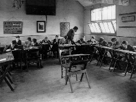 R.C Perry in the Art Room